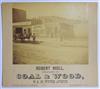 VERNACULAR Pair of 19th-century advertising photographs,